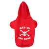 Load image into Gallery viewer, Bad To The Bone Frenchie Hoodie - French Bulldog Store