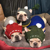 Load image into Gallery viewer, Cozy Hand Knitted Frenchie Winter Cap - French Bulldog Store