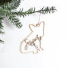 Custom French Bulldog Christmas Ornament - French Bulldog Store