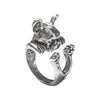 Load image into Gallery viewer, French Bulldog Adjustable Ring - French Bulldog Store