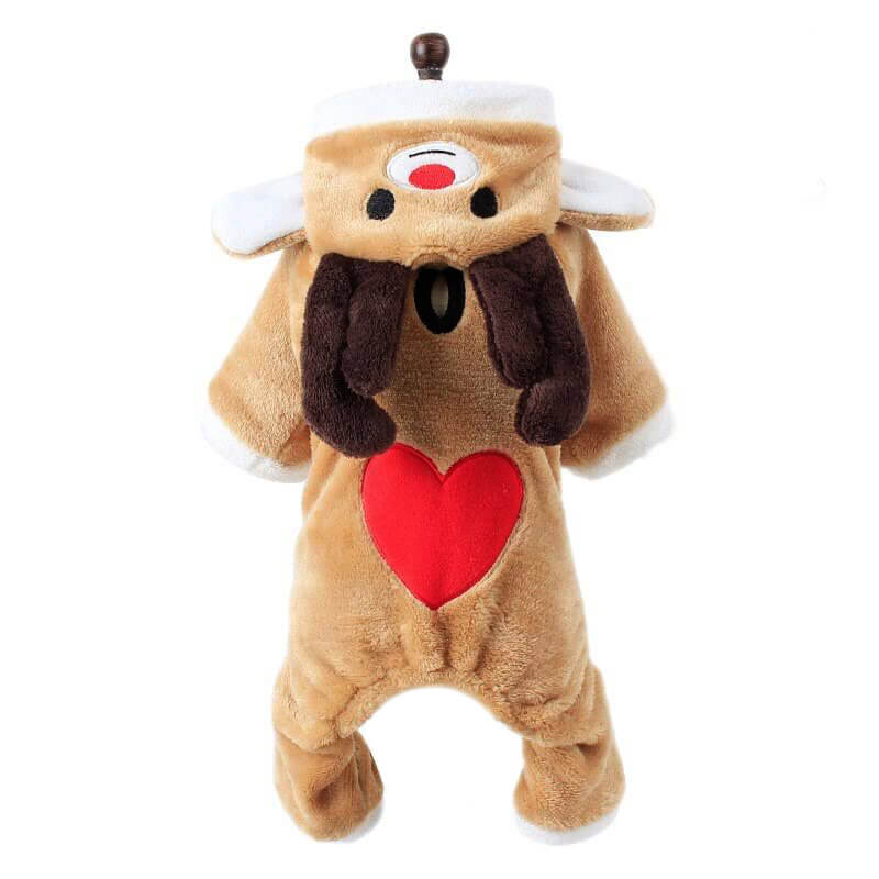 French Bulldog Christmas Jumpsuit Costume - French Bulldog Store
