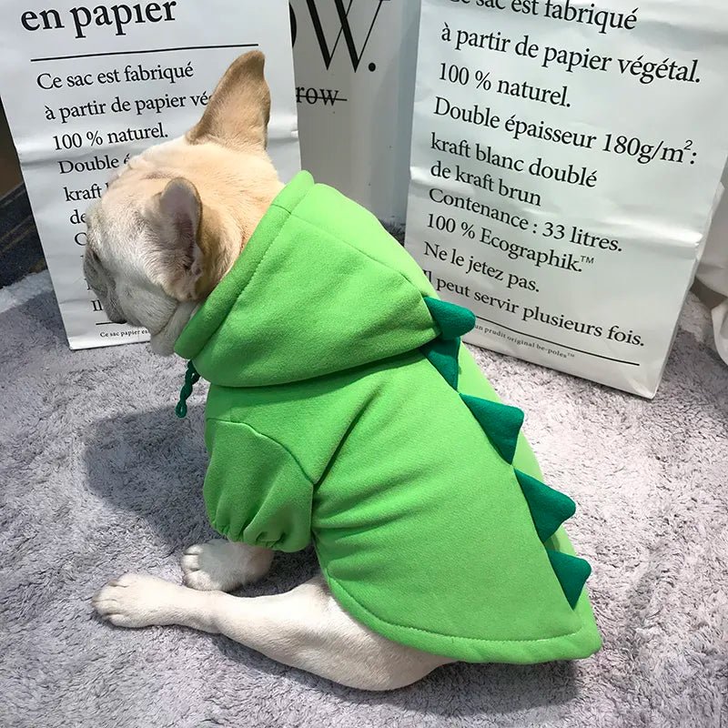 French Bulldog Dino Pajama Hoodie - French Bulldog Store