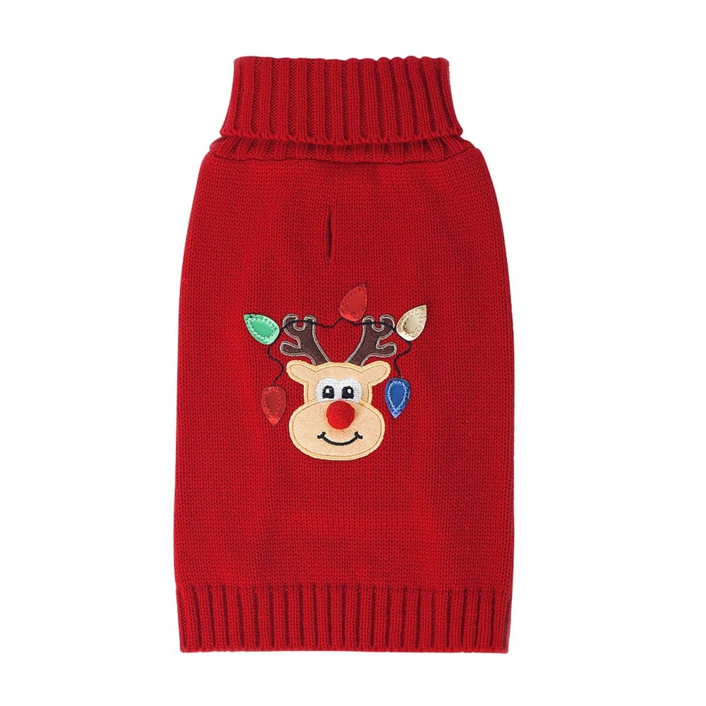 French Bulldog Knitted Winter Sweater - French Bulldog Store