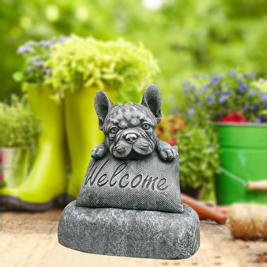 French Bulldog Welcome Statue - French Bulldog Store