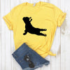 Load image into Gallery viewer, French Bulldog Yoga T-Shirt - French Bulldog Store