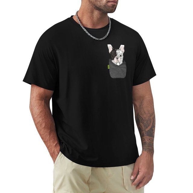 Frenchie-inspired Unisex Printed T shirts - French Bulldog Store