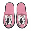 Frenchie Mom Fur Home Slippers - French Bulldog Store