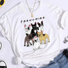 Friends & Frenchies Woman's T-shirt - French Bulldog Store