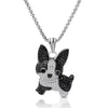 Load image into Gallery viewer, Glam French Bulldog Necklace - French Bulldog Store