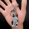Load image into Gallery viewer, Luxury Crystal French Bulldog Keychain - French Bulldog Store