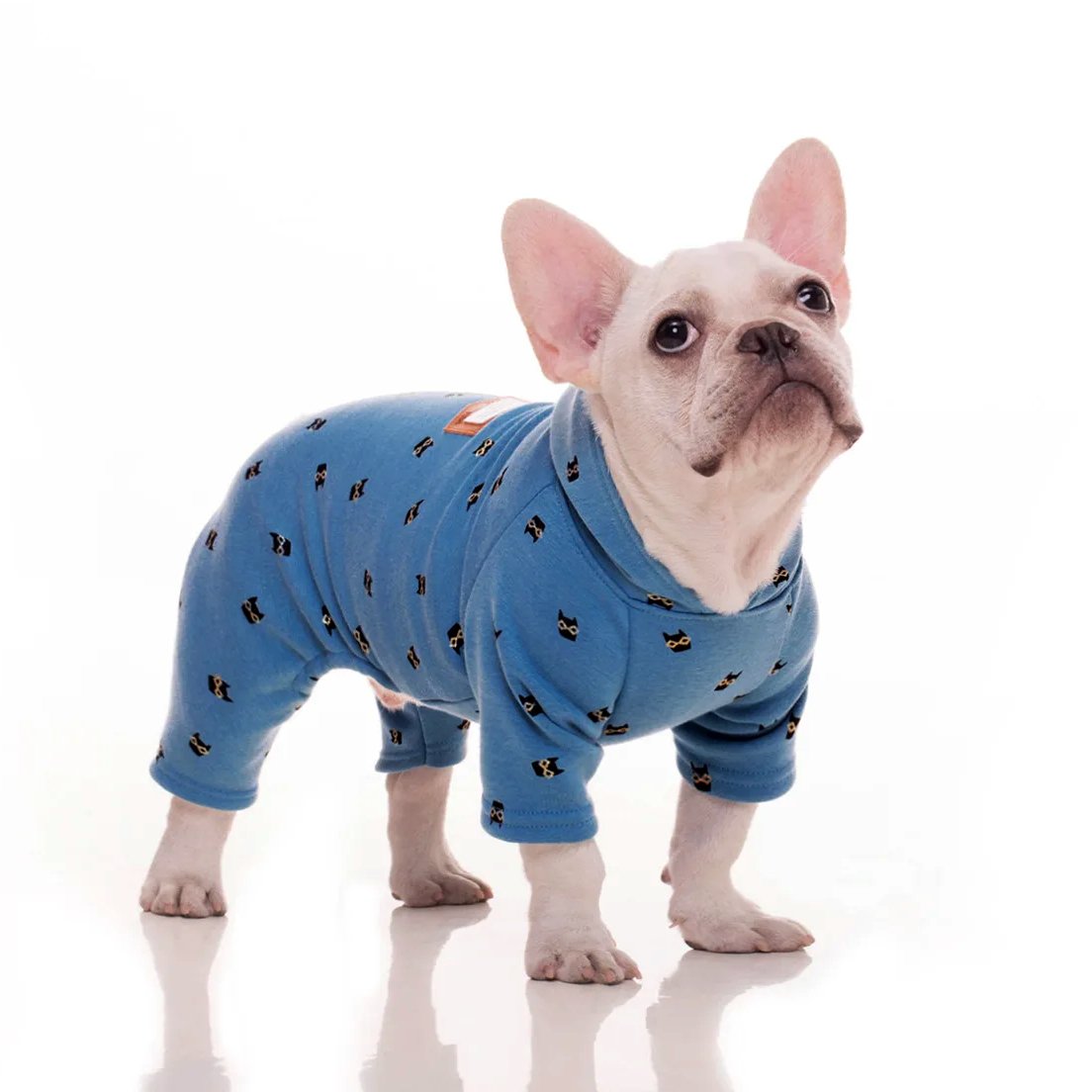 Owl French Bulldog Jumpsuit Pajama - French Bulldog Store