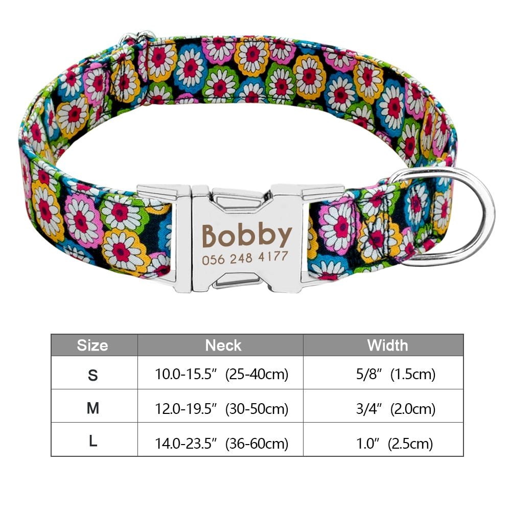 Personalized Engraved ID French Bulldog Collar - French Bulldog Store