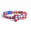 Load image into Gallery viewer, Plaid Bowtie Frenchie Collar - French Bulldog Store