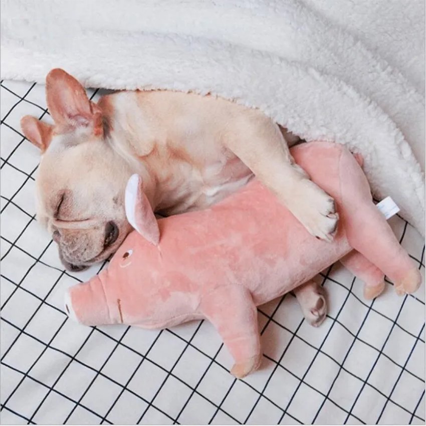 Plush Pig French Bulldog Sleeping Toy - French Bulldog Store