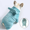 Load image into Gallery viewer, Cream French Bulldog wearing SnugFeel™ French Bulldog Jumpsuit