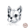 Sterling Silver Frenchie Bead - French Bulldog Store