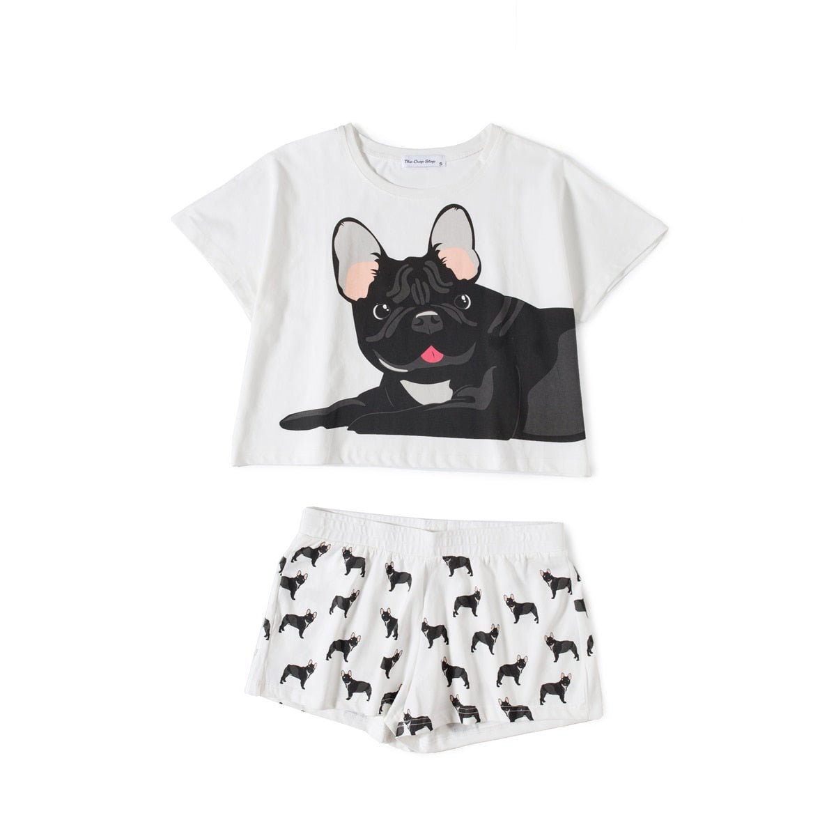 Summer French Bulldog Pajama Set - French Bulldog Store