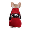 Turtleneck Skulls French Bulldog Sweater - French Bulldog Store