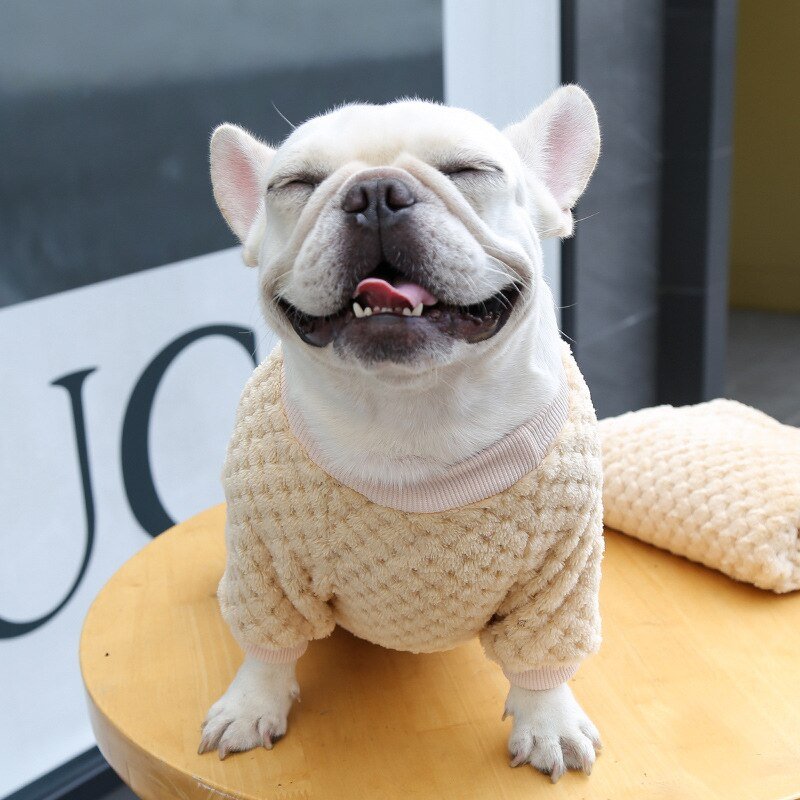 Ultra Soft Embroidered French Bulldog Sweater - French Bulldog Store