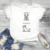 Load image into Gallery viewer, Yoga Inhale-Exhale French Bulldog T-shirt - French Bulldog Store